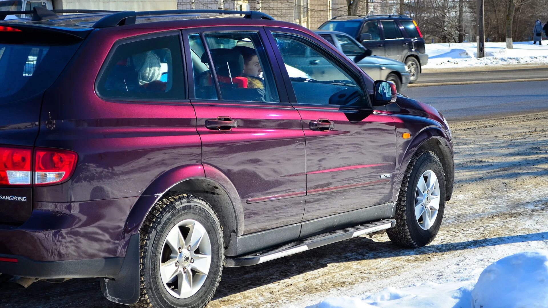 SSANGYONG Kyron бордовый. Кайрон баклажан. Саньенг Кайрон 2008. SSANGYONG Kyron баклажан. Драйв кайрон