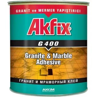 Клей для гранита и мрамора akfix g400