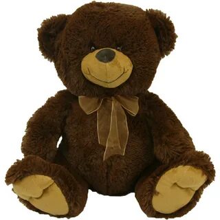 A brown teddy bear