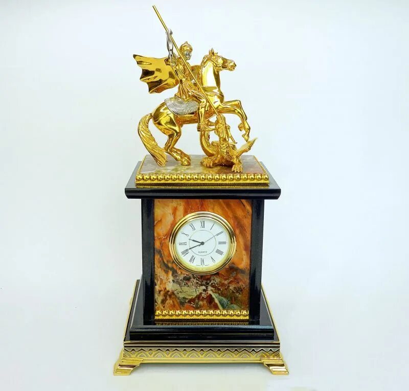 Магазины часов златоуст. Часы с Георгием Победоносцем настенные.