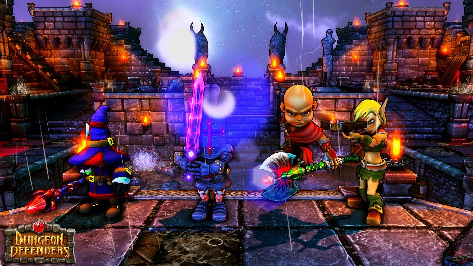 Dungeon don. Дунгеон дефендерс 2. игра dungeon defenders. dungeon defenders 1. данж дефендер.