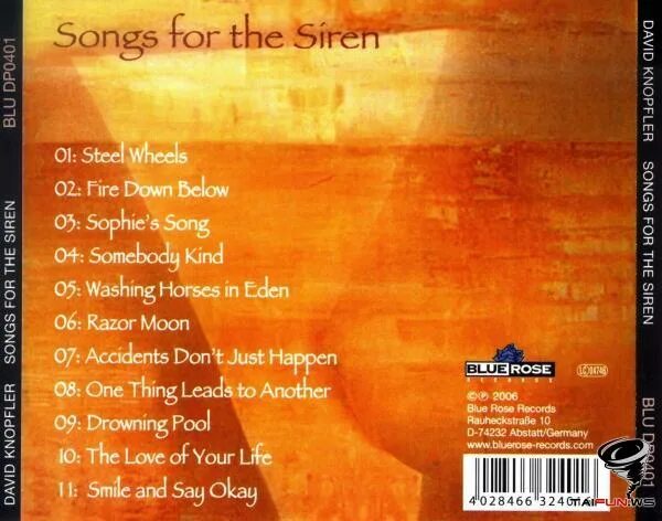 David Knopfler - Songs of loss and Love. David Knopfler Songs of loss and Love 2021. Siren песня альбом. 1996 Golden Heart. Песни 2006 зарубежные