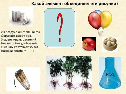 Азот в нашей жизни проект