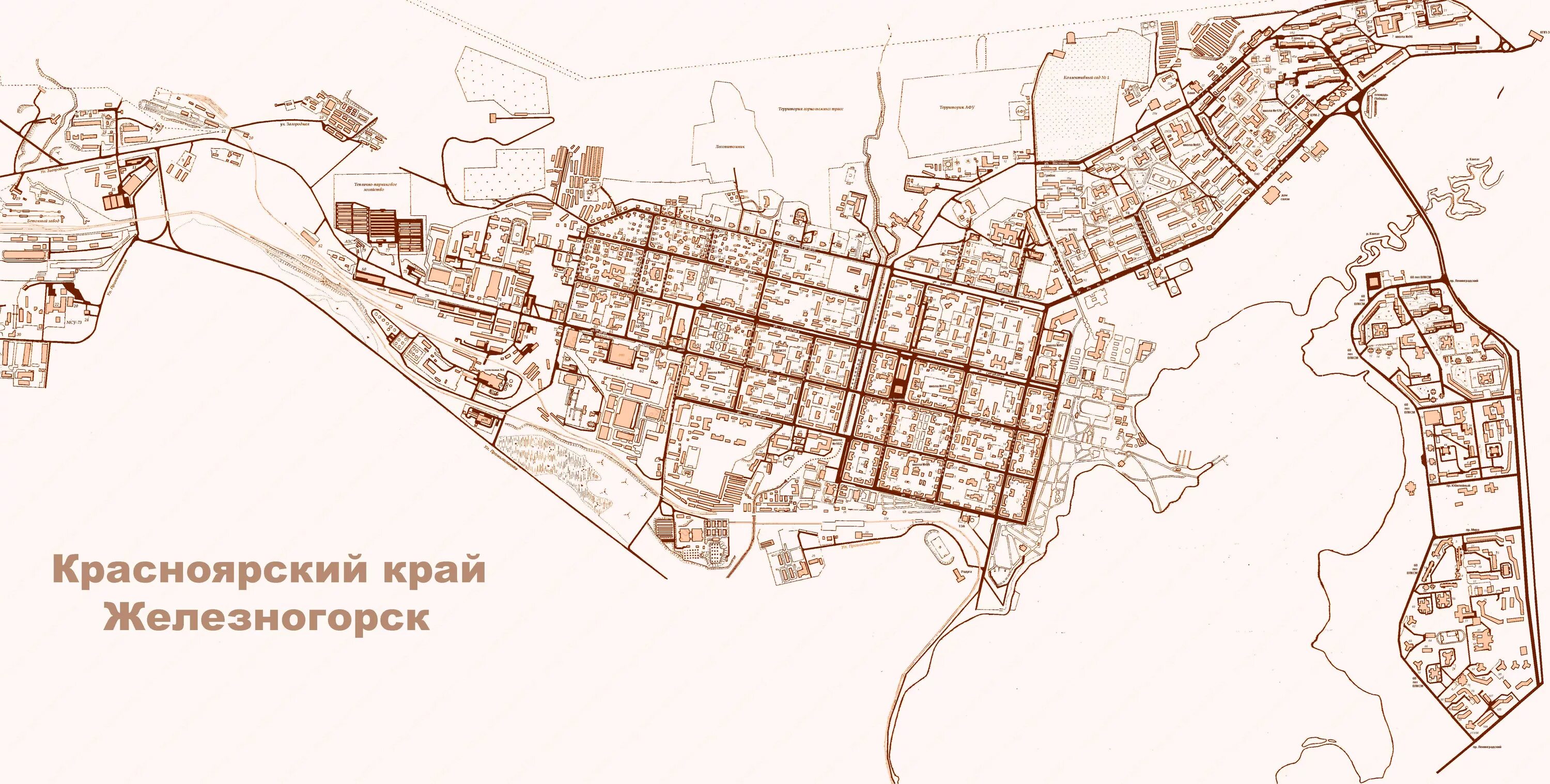 Карта города Железногорска Красноярского края с улицами. Карта садов Железногорска Красноярского края. Г Железногорск Красноярский край на карте. Железногорск Красноярский край на карте.