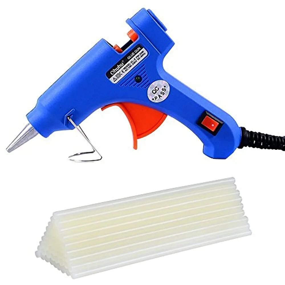 Рейтинг клеевых пистолетов. Клеевой термопистолет Glue Gun "hot Melt" 80w.