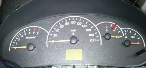 Температура на приборной панели приора