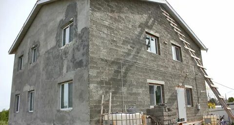 Штукатурка блоков