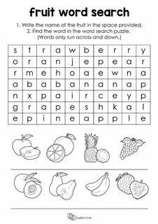 Fruits words