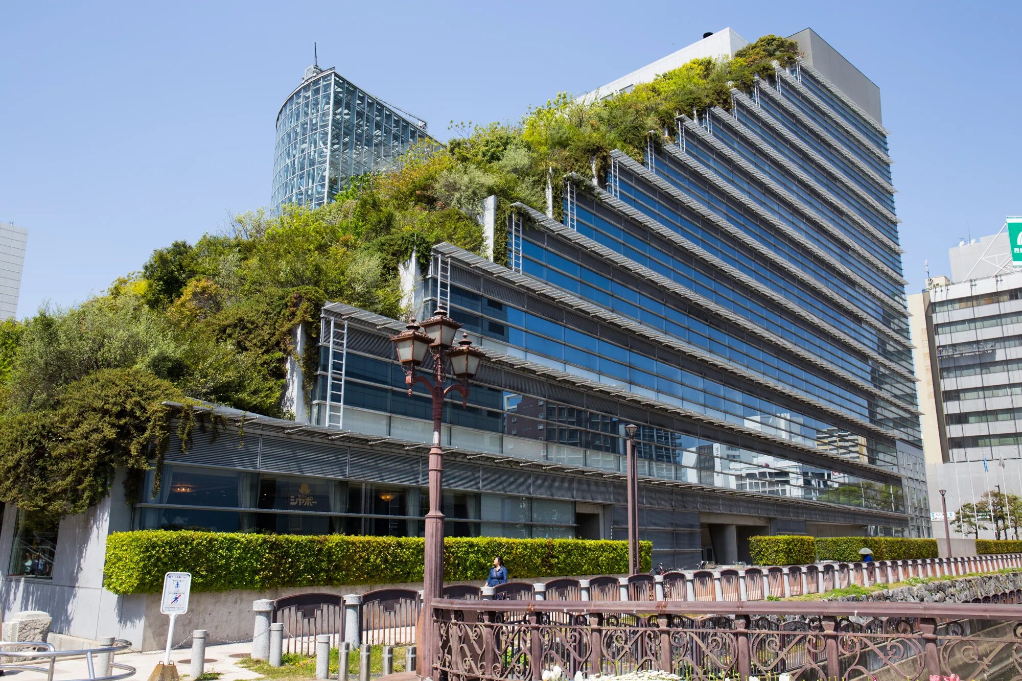Культурный центр японии. Fukuoka prefectural international hall, япония. культурный центр acros (фукуока, япония). культурный центр acros (эмилио амбаш, япония). fukuoka prefectural international hall, япония. архитектор - emilio ambasz.