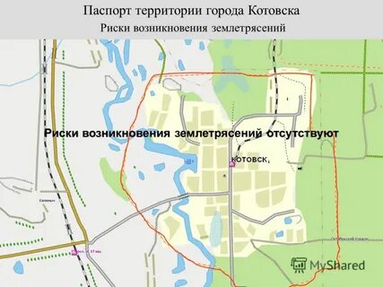 Котовск на карте