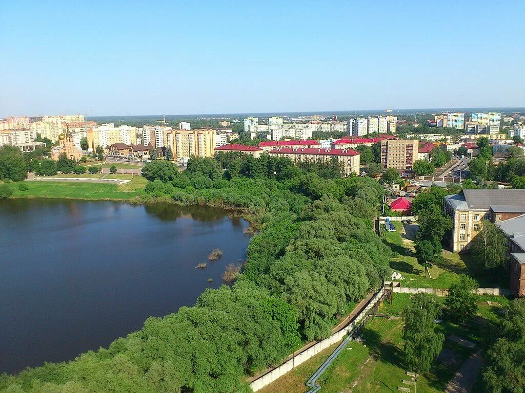 Озеро Борисоглебское в Раменском.