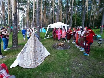 В туристическом слете принимали участие