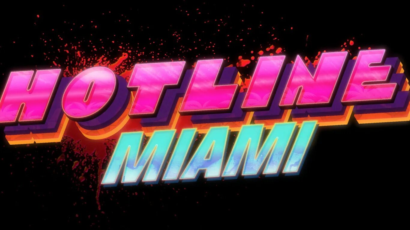 Hotline Miami надпись. Хотлайн Майами лого.