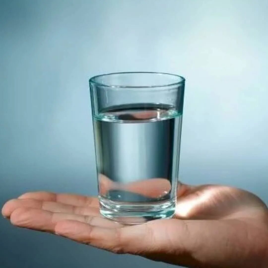 В теплой воде в 1