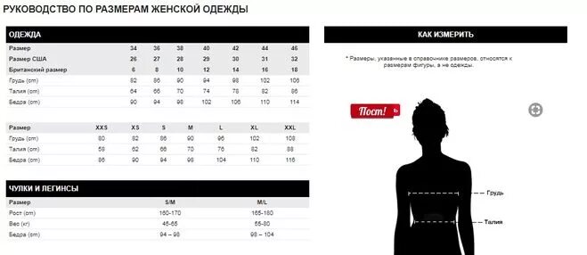 Таблица размеров одежды для женщин турецкие Размеры турецких курток