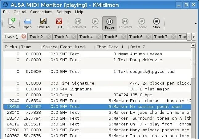Midi monitor. Smf0 smf1 midi. event monitor. smf type 0 smf type 1 midi.