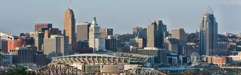 Panorama of Cincinnati.