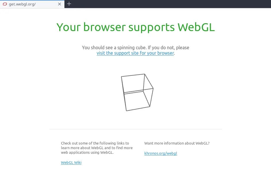 Ошибка WEBGL. Your browser does not support WEBGL.. WEBGL not supported. Your browser does not support WEBGL перевод.