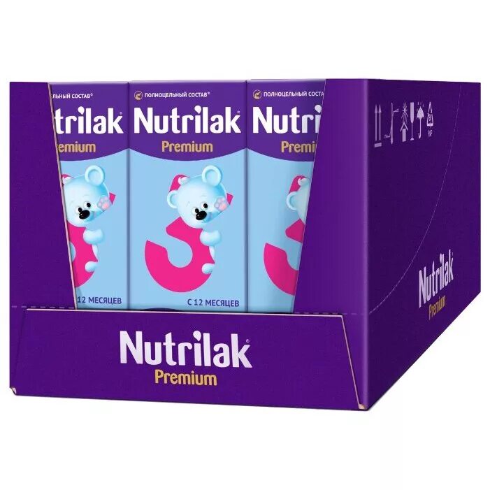 Смесь Nutrilak (INFAPRIM) Premium 3 готовая к употреблению (с 12 месяцев) 200 мл, 18 шт.. Смесь Nutrilak (INFAPRIM) Premium 2 готовая к употреблению (с 6 месяцев) 200 мл, 18 шт.. Смесь Nutrilak Premium 3. Нутрилак премиум 3 200 мл. Nutrilak 1 готовая