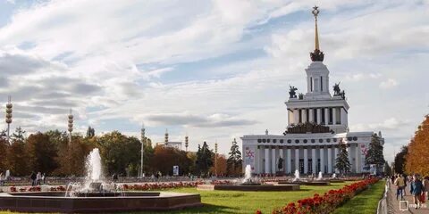 Вднх в мае