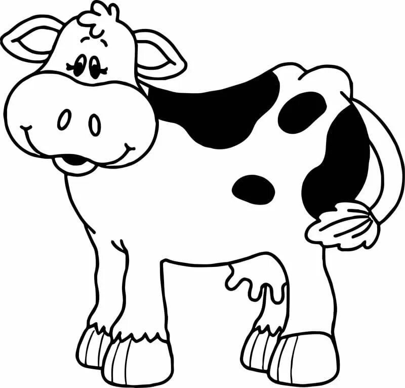 Раскраски для детей 3 года коровы. Корова раскраска для детей. Корова раскраска для малышей. Детские раскраски корова. Корова картинка для детей раскраска.