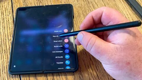 Samsung s pen fold