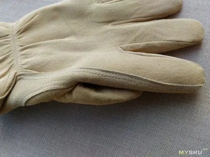 Перчатки из кожи оленя женские