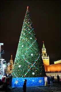 Где стоит главная елка