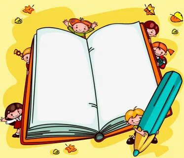 Рамка детская книга