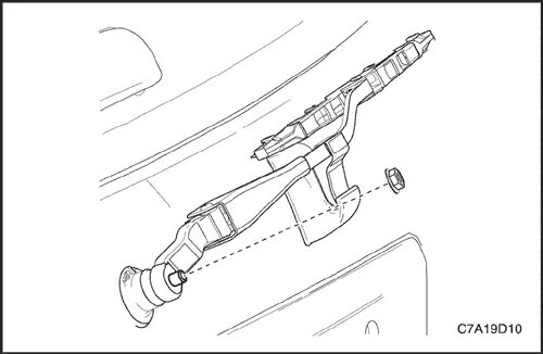 Предохранитель заднего омывателя каптива Washer reservoir (Chevrolet Captiva 1 2006-2018: Electrical equipment: Windshiel