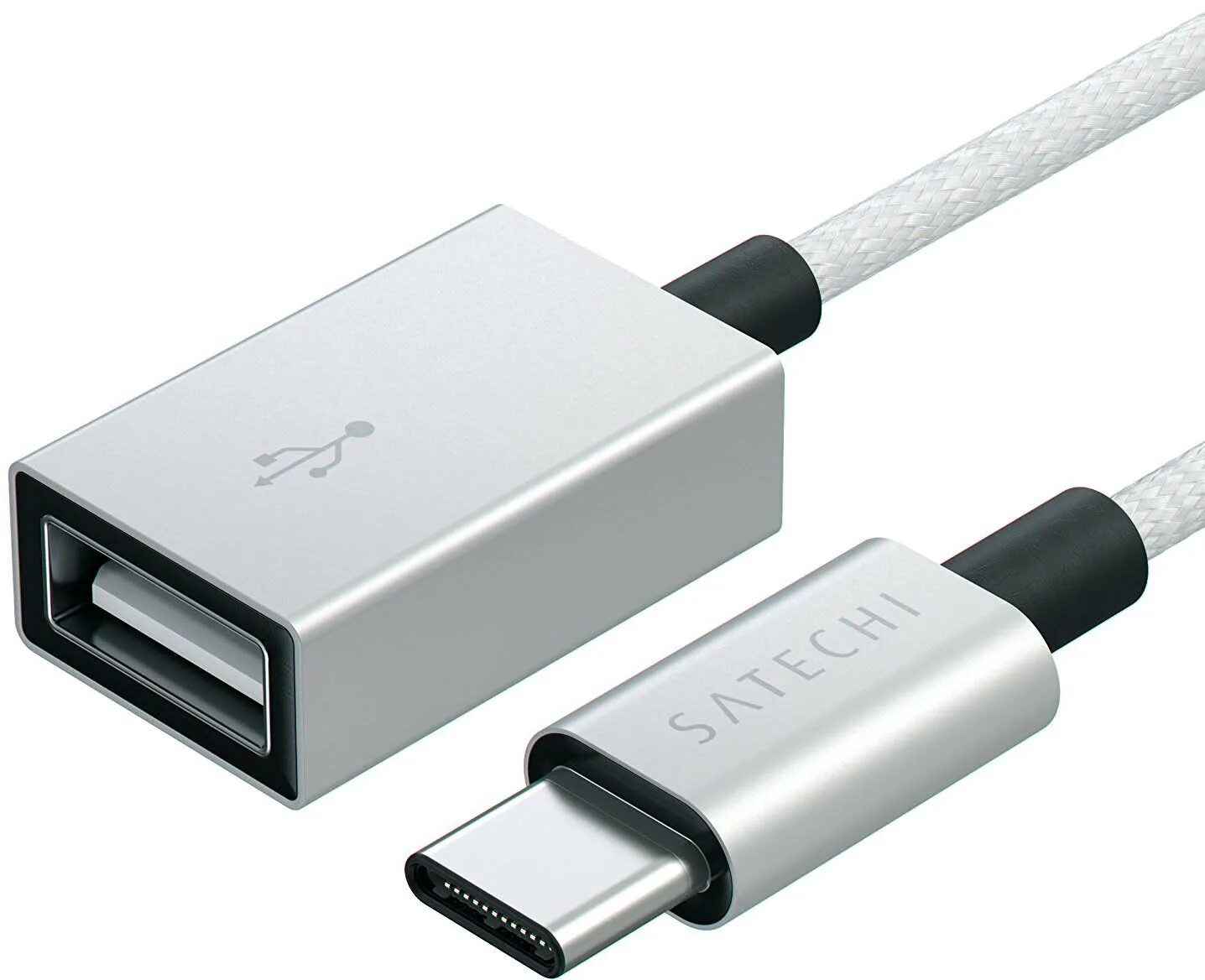 Переходник Satechi USB Type-a to Type-c. USB 3.1 Type-c. Type-c USB 2.0. USB 2.0 на USB Type c.