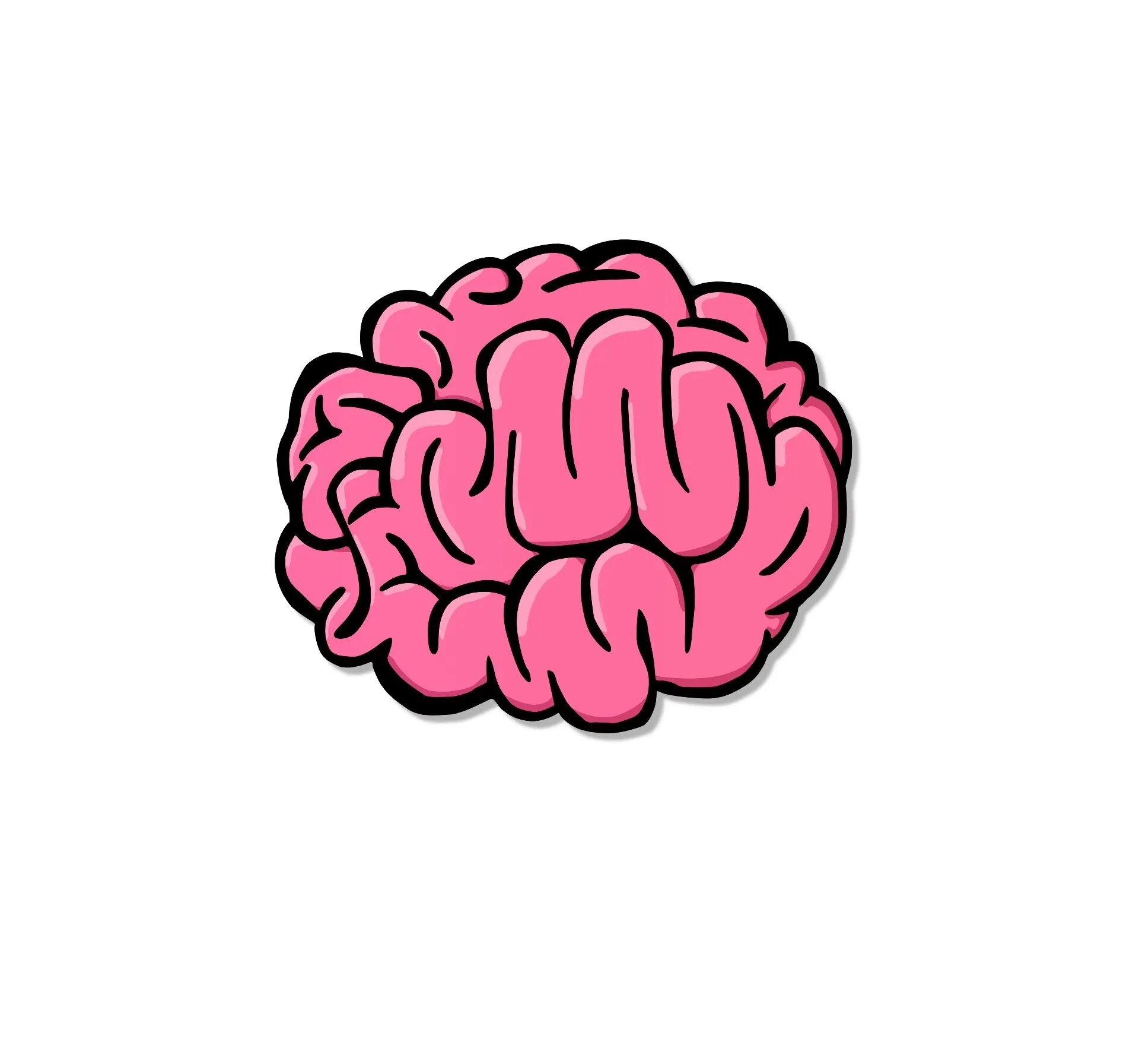 Мозг рисунок. Мозг мультяшный. Мозг нарисованный. Мозг надпись картинка