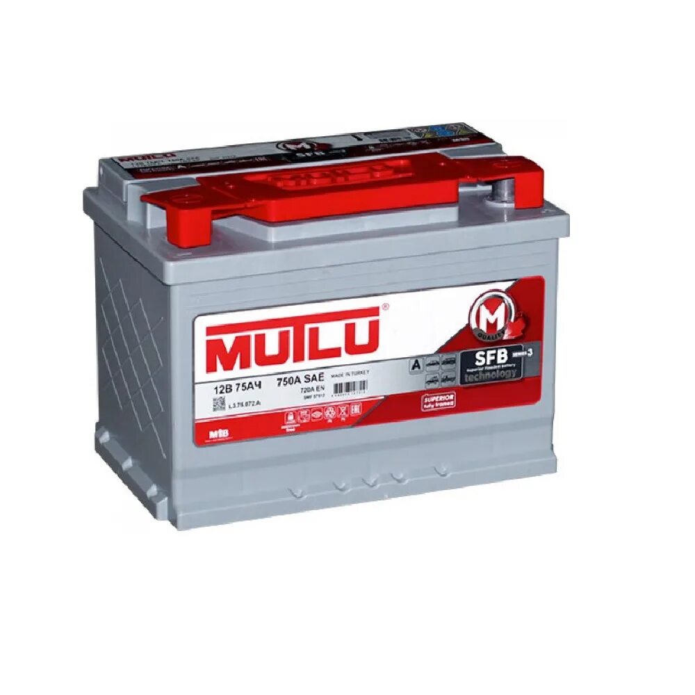 Battery 75. Mutlu аккумулятор 75ah. Аккумулятор mutlu SFB 75. Аккумулятор для автомобиля 75 Ач Мутлу. Mutlu SFB 3 (lb3.75.072.a).