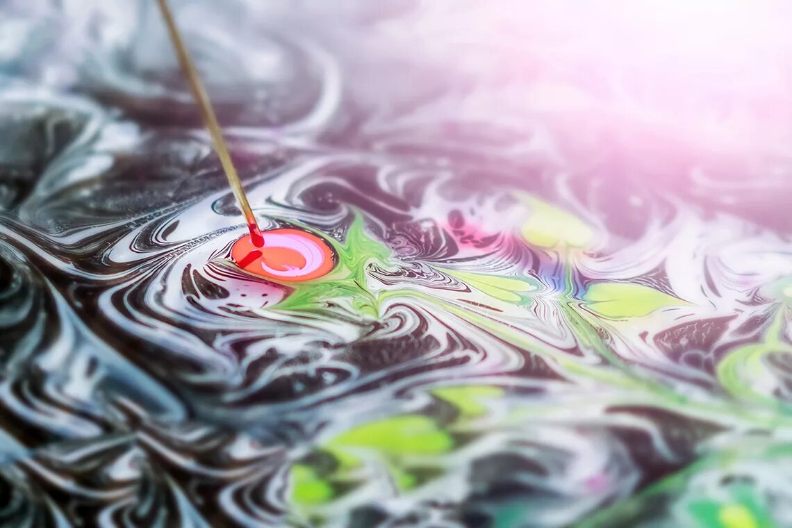 Картина водяными красками