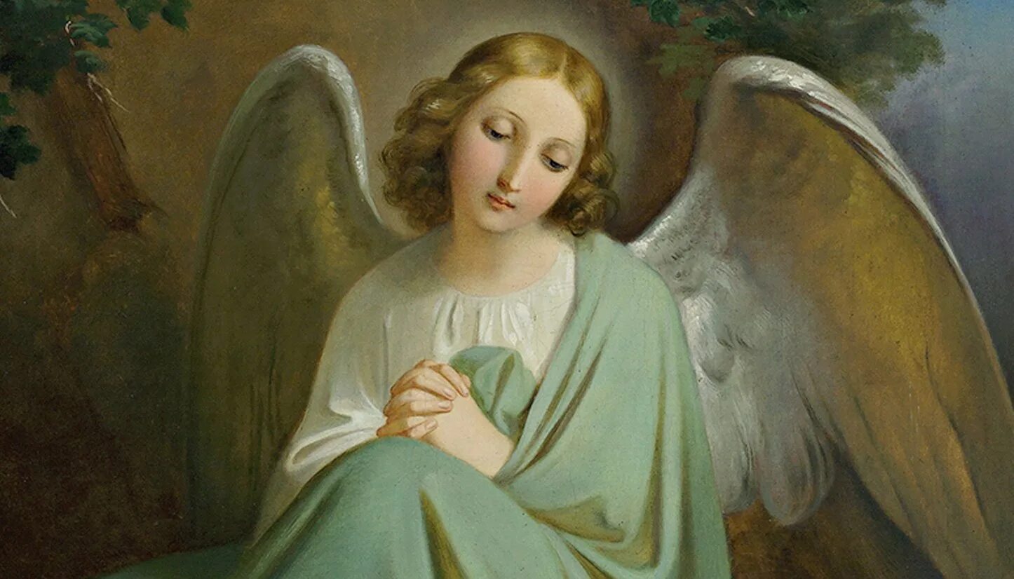 Ангелы святого человека. Ферье, Габриэль ангел хранитель. Габриэль Ферье ангел хранитель картина. Ангел Божий. Ангел молится.