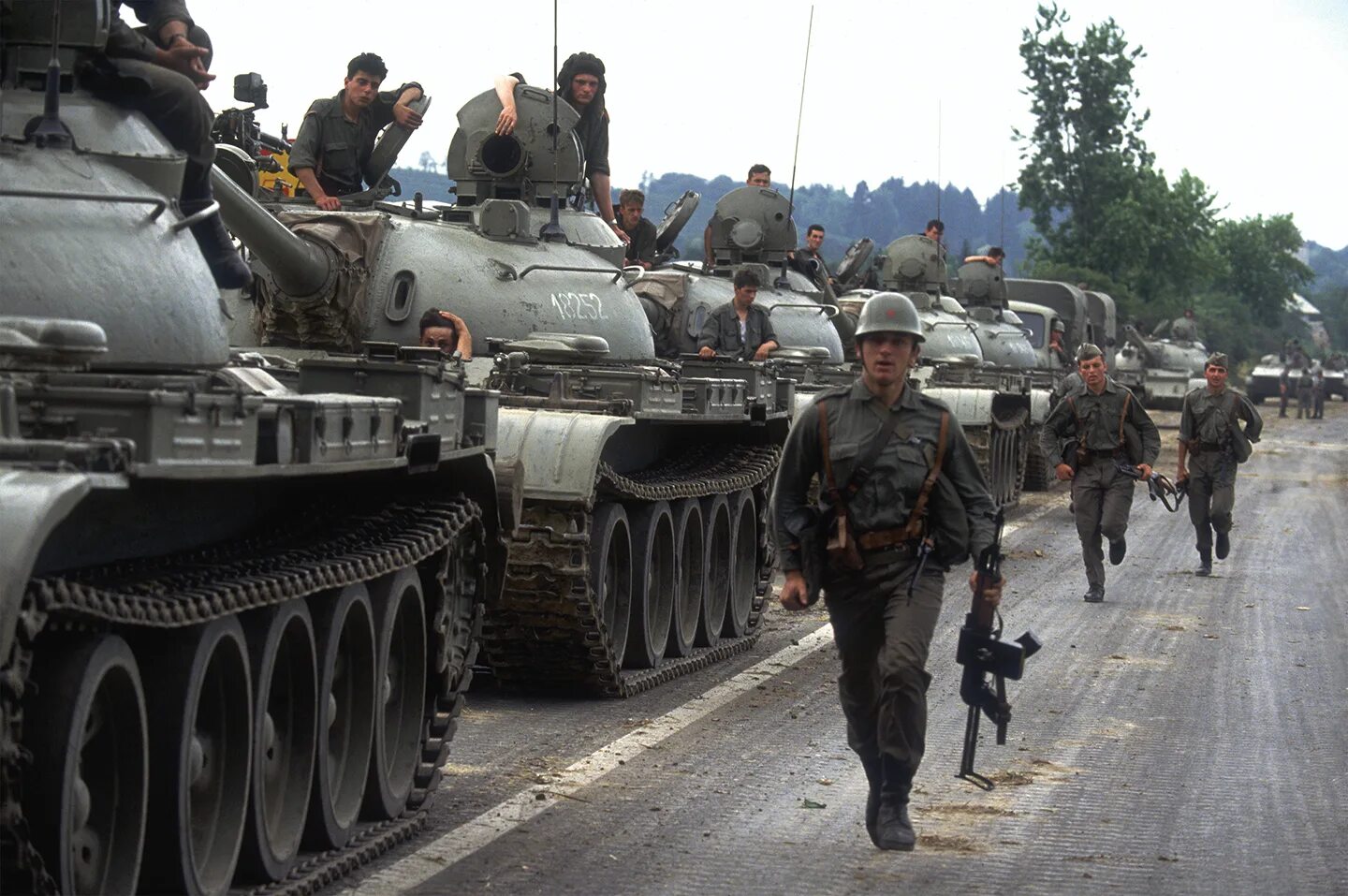Прорыв в столицу югославии белградский. Югославская армия 1991.