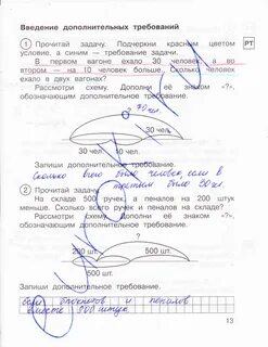 Подчеркни красным