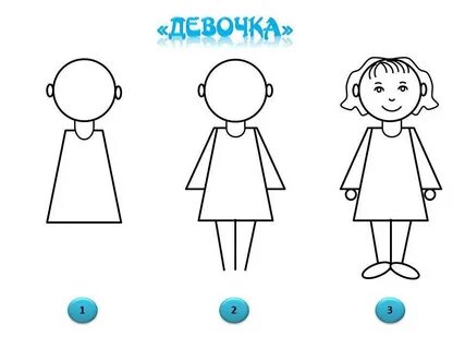 Рисовать поэтапно детский сад