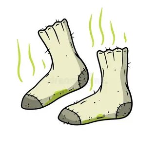 Foot socks smell