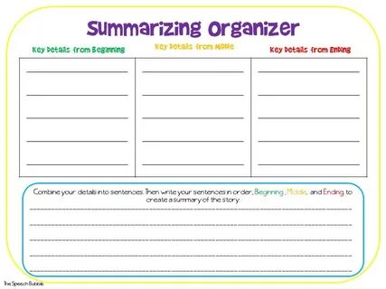 Summarising information
