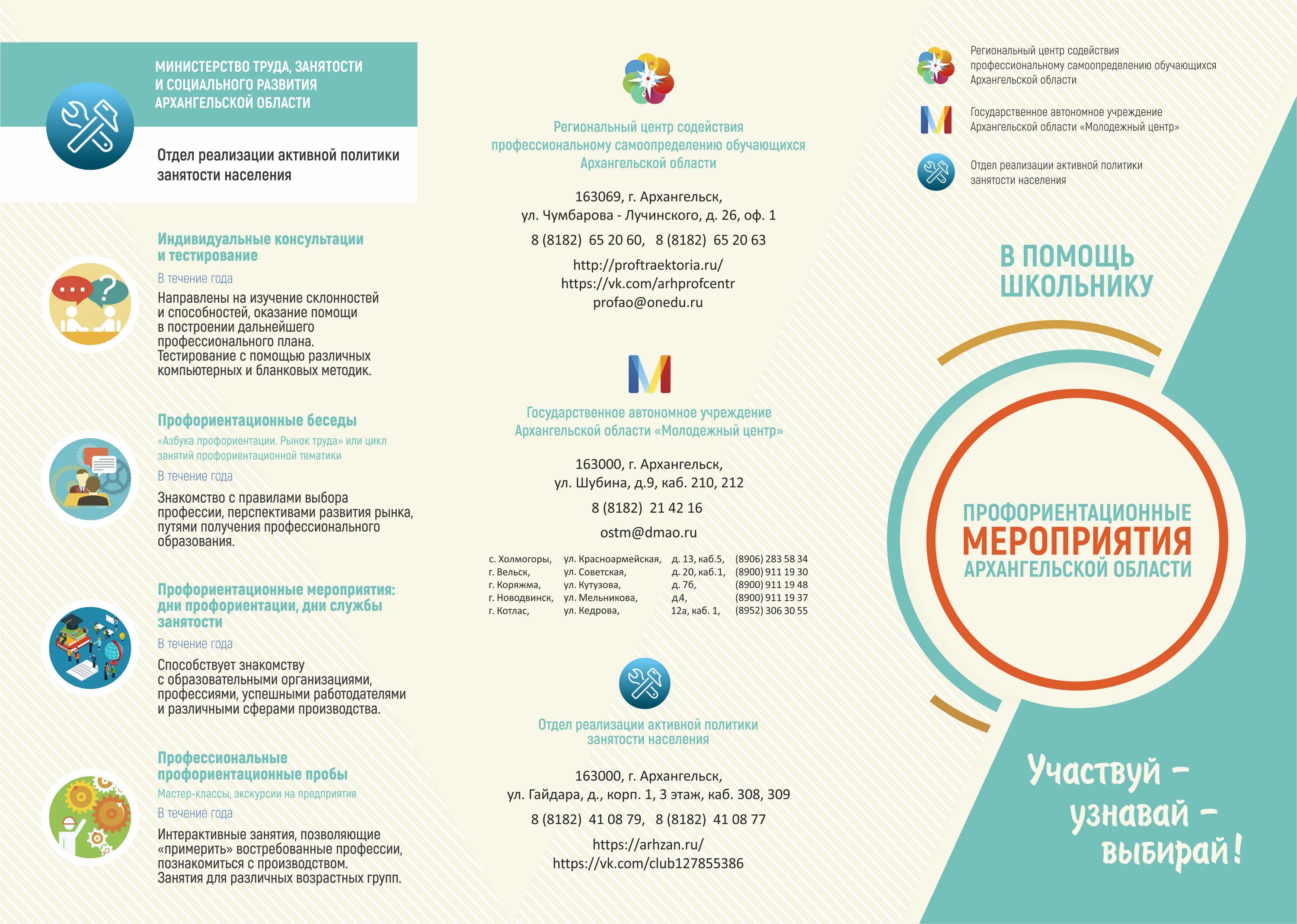 Тесты центра занятости. Буклет профориентация. Профориентационная листовка. Листовки по профориентации. Листовки по профориентации для школьников.