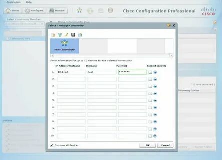 Cisco configuration