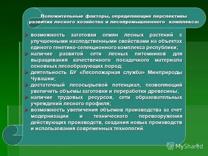 Определите перспективы развития