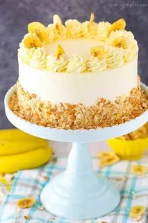 Banana cream cake