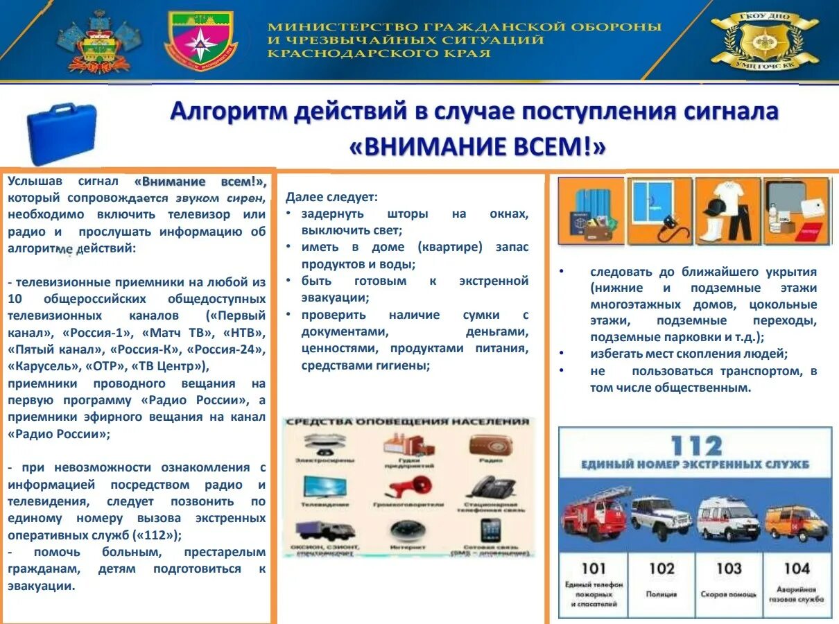 Что необходимо сделать услышав сигнал внимание всем. Алгоритм действий в случае сигнала внимание всем. алгоритм действий в случае поступления сигнала внимание всем. информационные листки &quot;внимание всем&quot;. четкий алгоритм действий при сигнале.