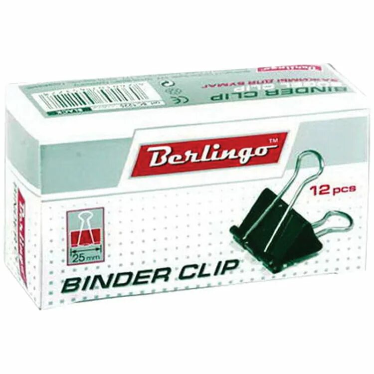 Зажим для бумаг 25 мм. Binder clips зажим Berlingo. Зажимы для бумаг цвет: черный, 25 мм (1000 шт). Зажимы-бульдоги для бумаг 57мм, Berlingo.