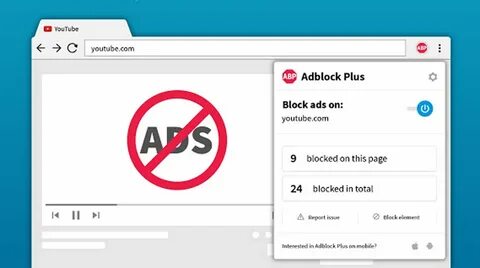 Ad Blocker: Adblock Plus.