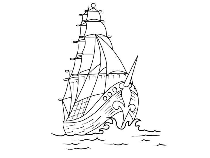 Какой корабль изображен на рисунке. Парусник рисунок карандашом. Корабль рисунок карандашом. Рисунки кораблей простым карандашом. Парусный корабль рисунок.
