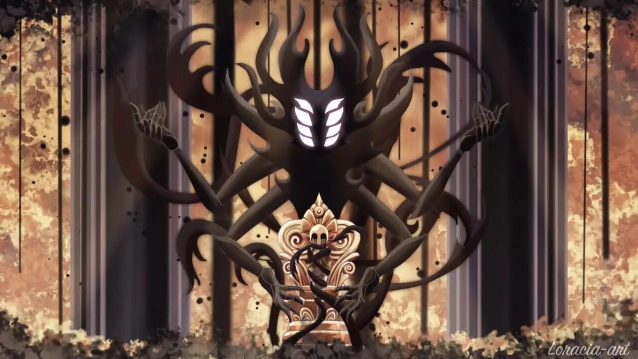 Hollow knight god. Бог пустоты Hollow Knight.