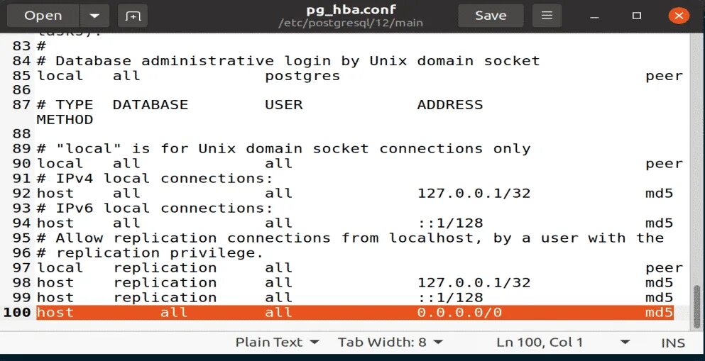 No pg hba entry for host. PG_HBA.conf. PG_HBA.conf default. Example of PG_config file.